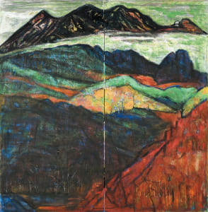 乗鞍山嶺（秋）