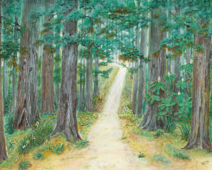 この道のむこうに