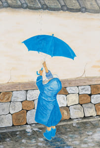 雨に、遊べば…