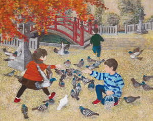 ハトハトおいで