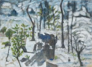 雪の日々（庭）