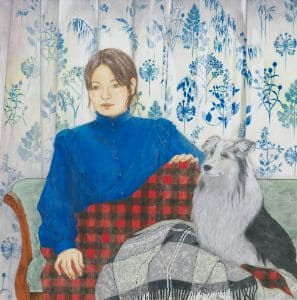 赤いタータンチェック