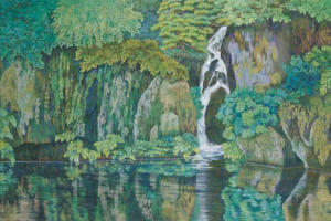 清流の池